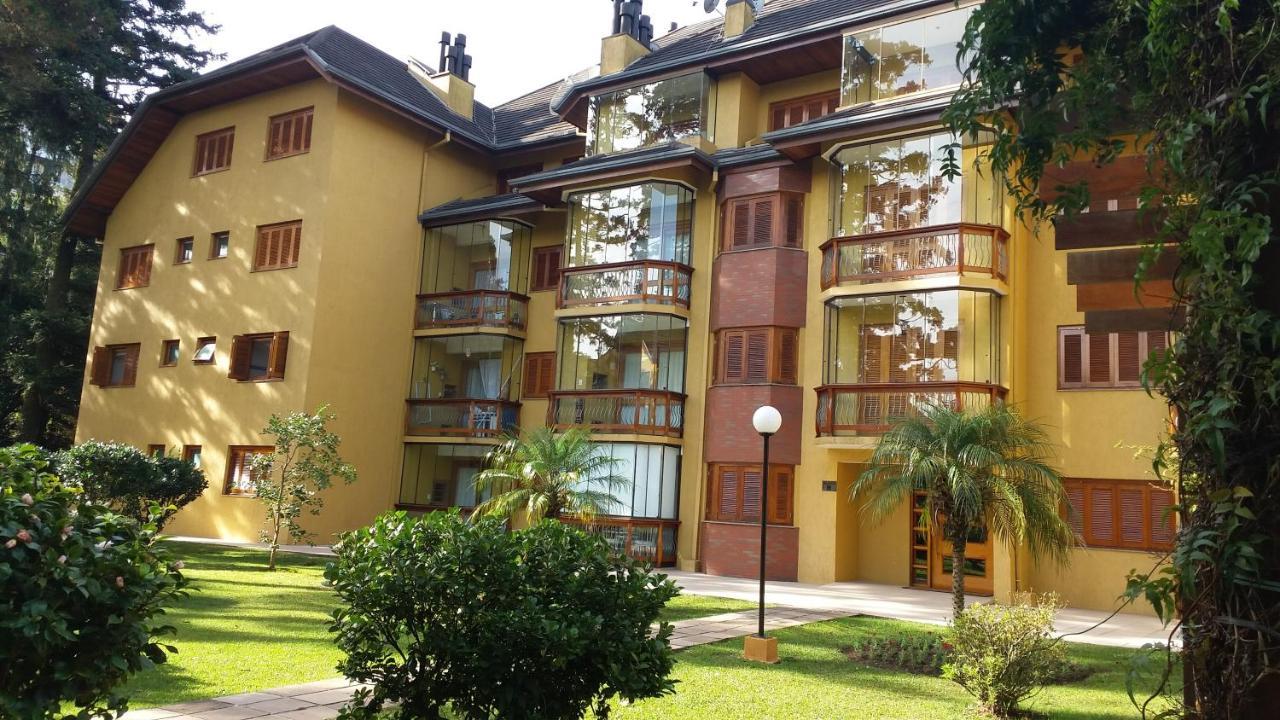 Apartamento Luxuoso No Cond Vista Do Quilombo A 50 Metros Do Hard Rock Cafe Gramado Eksteriør billede
