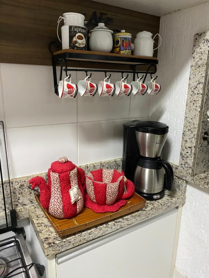 Apartamento Luxuoso No Cond Vista Do Quilombo A 50 Metros Do Hard Rock Cafe Gramado Eksteriør billede